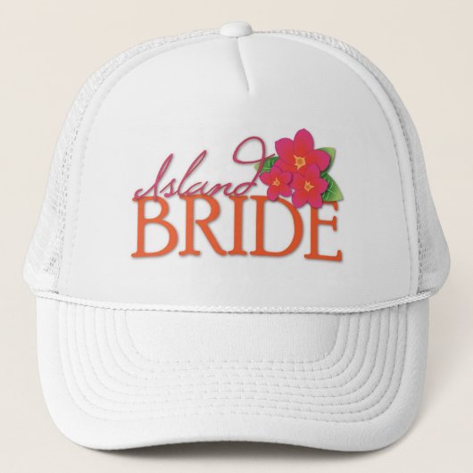 Island Bride Trucker Pet (Voorkant)