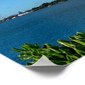 Island Bridge, Pearl Harbour, Poster Hawaii (Hoek)