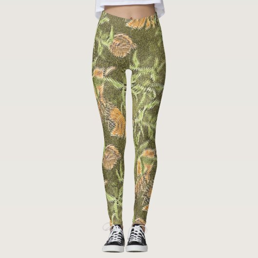 Island Brown Leggings (Voorkant)