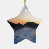 Island Capri bij Sunset Keramisch Ornament (Rechts)