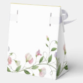 Island Citrus & Floral Sweet Pea Vines  Bedankdoosjes (Achterkant)