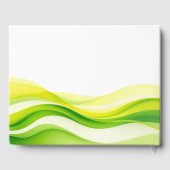 Island Citrus Green and Yellow Gastenboek (Achterkant)