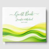 Island Citrus Green and Yellow Gastenboek (Voorkant)