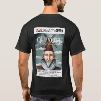 Island City Opera Don Quixote donker T-shirt