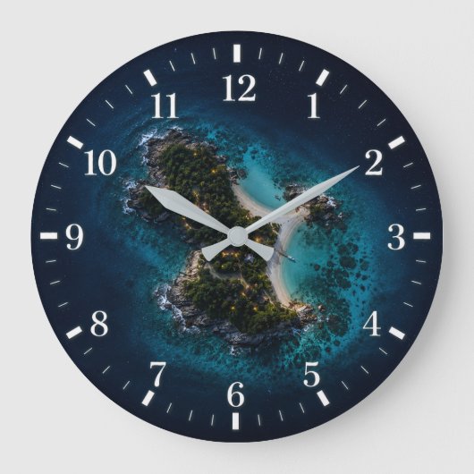 Island Clock 2026 Grote Klok (Voorkant)