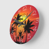 Island Clock Ronde Klok (Hoek)