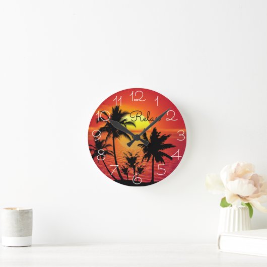 Island Clock Ronde Klok (Huis)