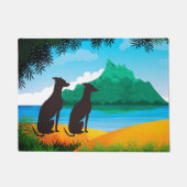 Island Dogs Deurmat (Voorkant)