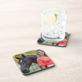 Island Dreams: Helena in het paradijs Plastic Bier Onderzetter (Rechterzijde)