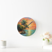 Island Dreams - Het Caribbean Friends Collectie Ronde Klok (Huis)