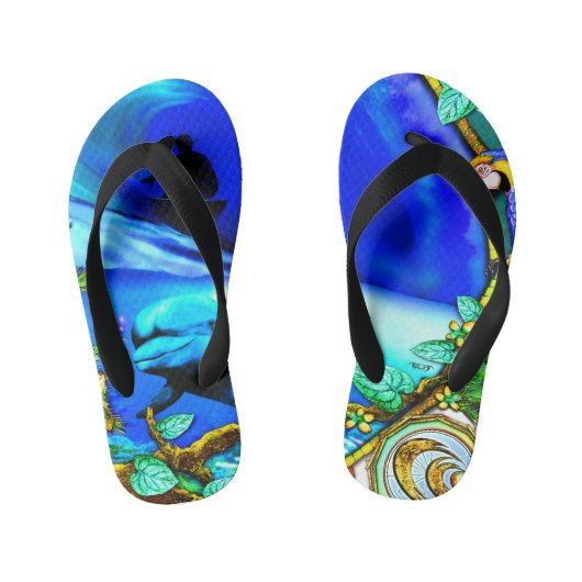 Island Echoes flops Kinder Teenslippers (Voetbed)