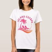 Island Escape T-shirt (Voorkant)