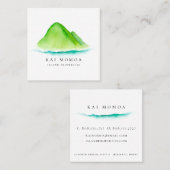 Island Escape Vierkante Visitekaartje (Voorkant / Achterkant)