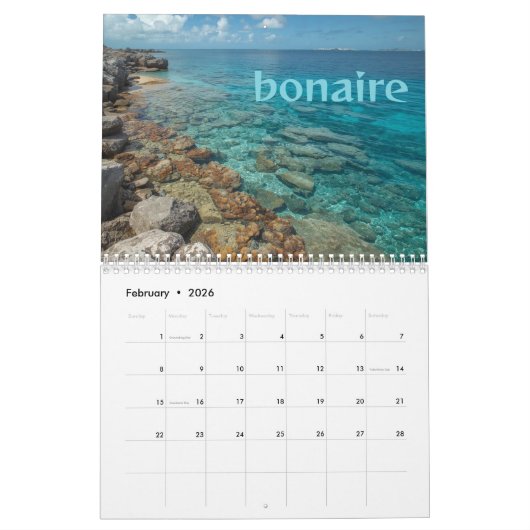 Island escapes 2026 kalender (Feb 2026)