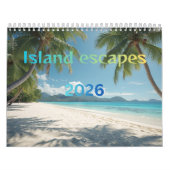 Island escapes 2026 kalender (Hoes)