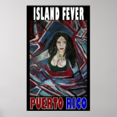 ISLAND FEVER PUERTO RICO POSTER (Voorkant)
