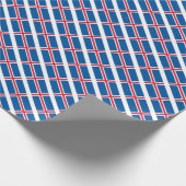 Island Flagge Cadeaupapier (Hoek)