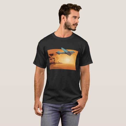 Island Flight T-Shirt (Voorkant volledig)