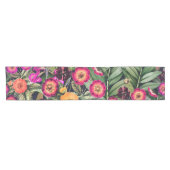 Island Floral Roze Weide Korte Tafelloper (Horizontaal)
