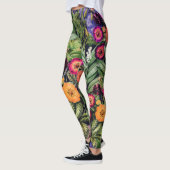 Island Floral Roze Weide Leggings (Links)