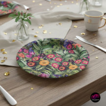 Island Floral Roze Weide