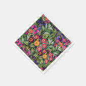 Island Floral Roze Weide Servet (Hoek)