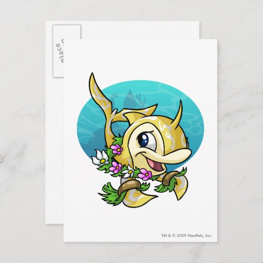 Island Flotsam Briefkaart (Voorkant / Achterkant)