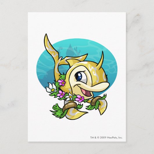 Island Flotsam Briefkaart (Voorkant)