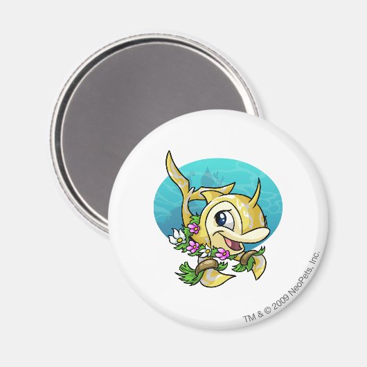 Island Flotsam Magneet (Voorkant / Achterkant)