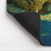 Island Funeral, 1939, van Newell Convers Wyeth Muismat (Hoek)