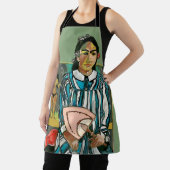 Island Gal, voeg tekst toe, Apron Schort (Insitu)