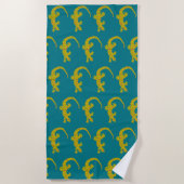 Island Gecko Strandlaken (Voorkant)