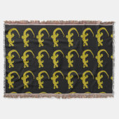 Island Gecko Throw Blanket Deken (Voorkant)