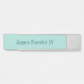 Island geïnspireerd ontspannen decor opknoping bur deurbordje (Voorkant)