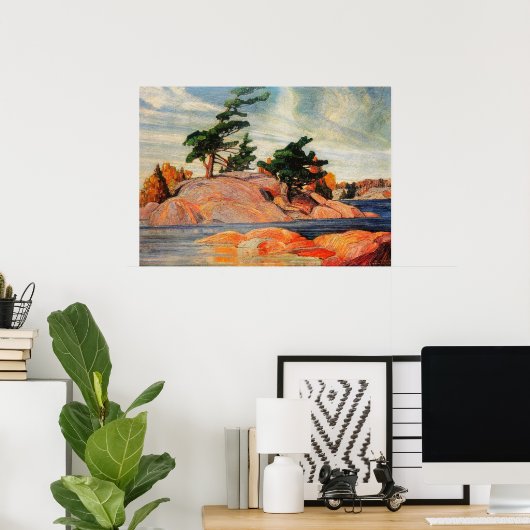 ISLAND GEORGIAN BAY POSTER (Thuiskantoor)