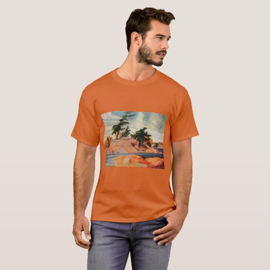 ISLAND GEORGIAN BAY T-SHIRT (Voorkant volledig)
