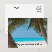 Island Getaway Briefkaart (Voorkant / Achterkant)