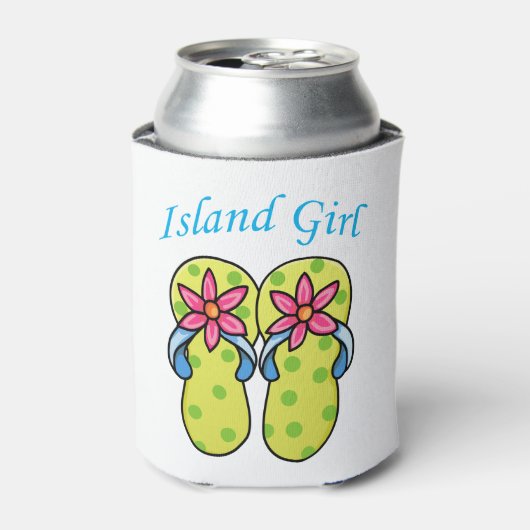 Island Girl Blikjeskoeler (Blikje Voorkant)
