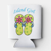 Island Girl Blikjeskoeler (Achterkant)