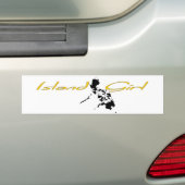 Island Girl - Filipijnen Bumpersticker (Op auto)