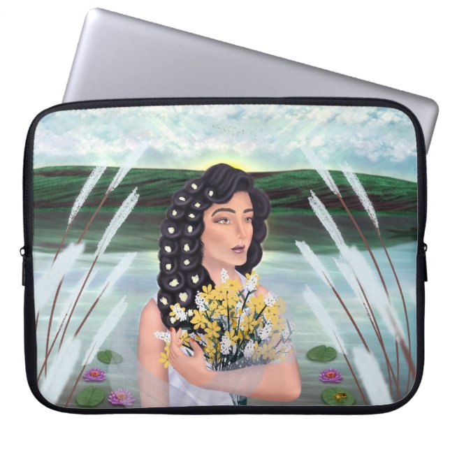 Island Girl Laptop Sleeve (Voorkant)