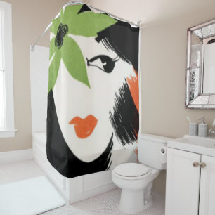 Island Girl Shower Curtain Douchegordijn