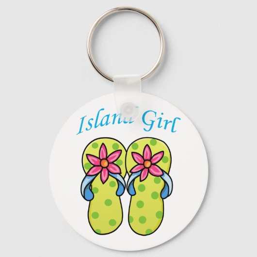 Island Girl Sleutelhanger (Voorkant)
