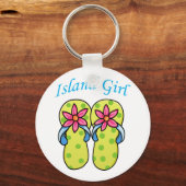 Island Girl Sleutelhanger (Voorkant)
