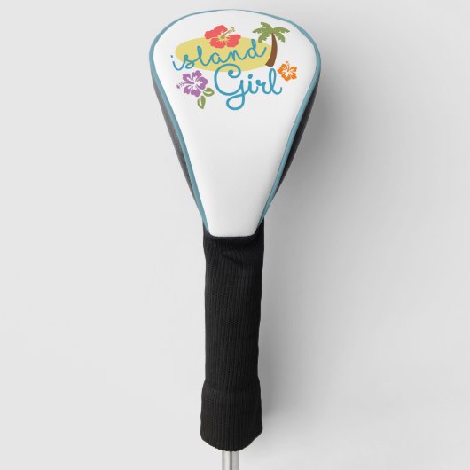 Island Girl - Sports Golfheadcover (Voorkant)