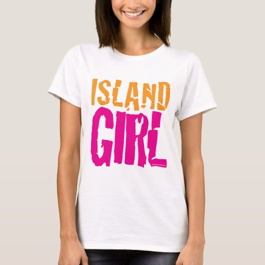 Island Girl T-Shirt (Voorkant)