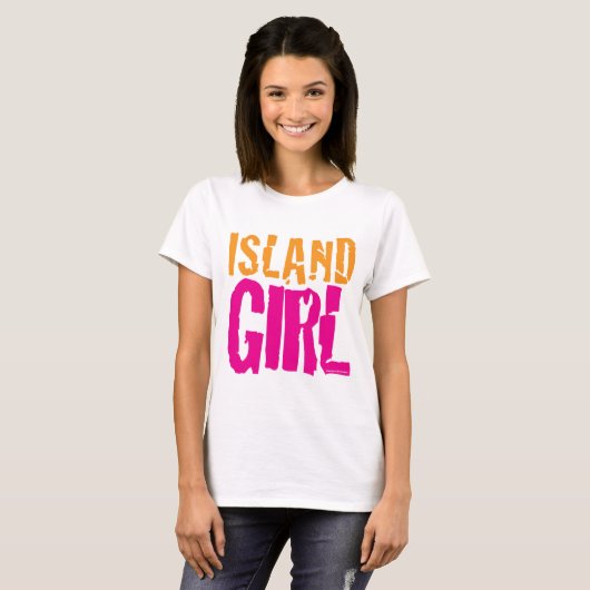 Island Girl T-Shirt (Voorkant volledig)