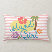 Island Girl: Tropische roze strepen