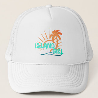 "Island Girl" Trucker Hat Pet