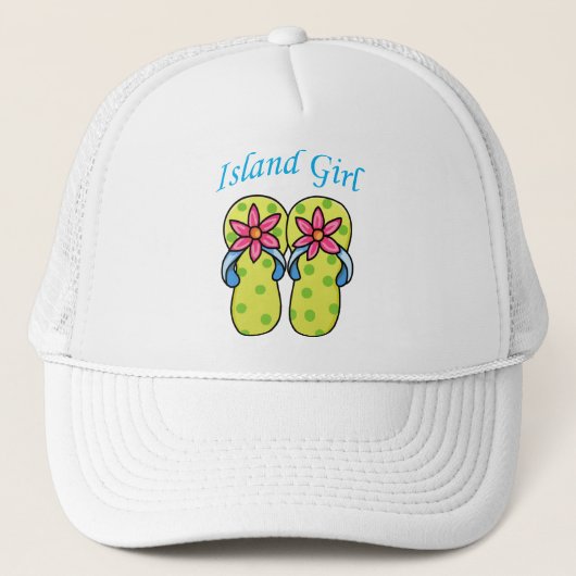 Island Girl Trucker Pet (Voorkant)